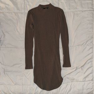 FOREVER 21 tan dress